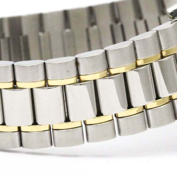 OMEGA Speedmaster Automatic 18K Gold Steel Mens Watch 175.0033 Polished - Picture 7 of 8